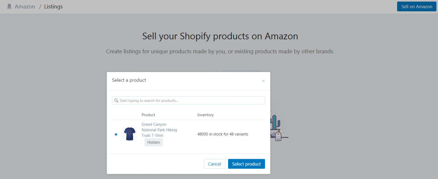 merch by amazon shopify