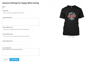 teespring amazon integration 2020