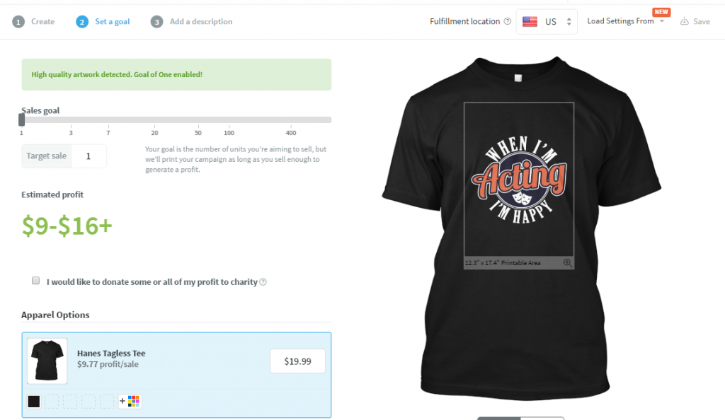 Teespring 2025 campaign search