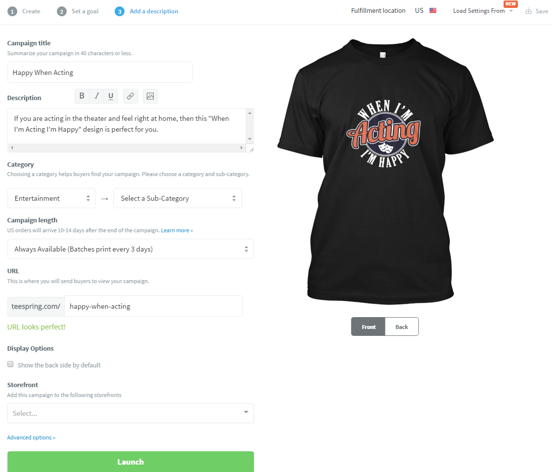 teespring amazon integration 2020