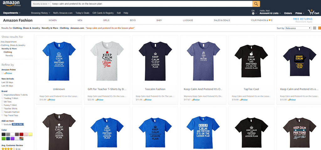 Keyword Optimization Merch By Amazon Case Study Merch Informer