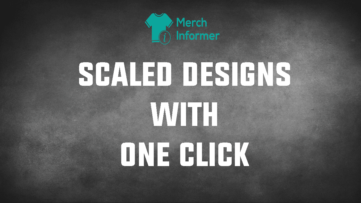 Merch informer designer Clearance