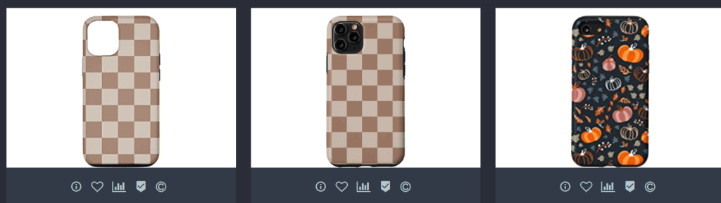 iPhone SE (2020) / 7 / 8 Brown Classic Checkered Big Checkerboard Case