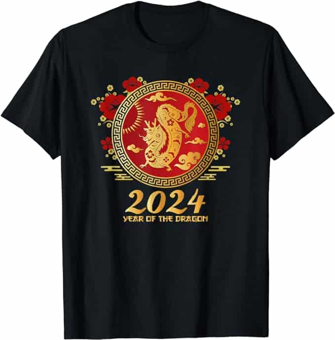 Chinese New Year 2024 Year of the Dragon T-Shirt