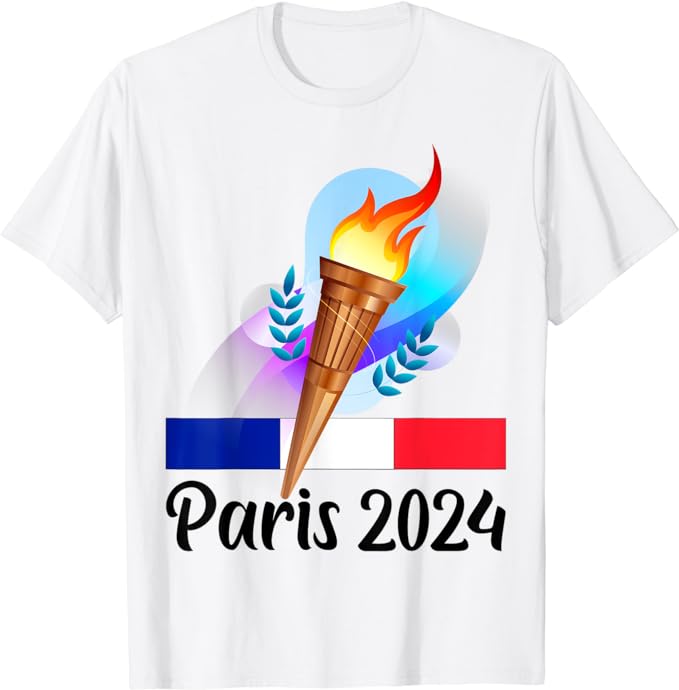 France Paris Summer 2024 Sports Games Medal Supporter T-Shirt