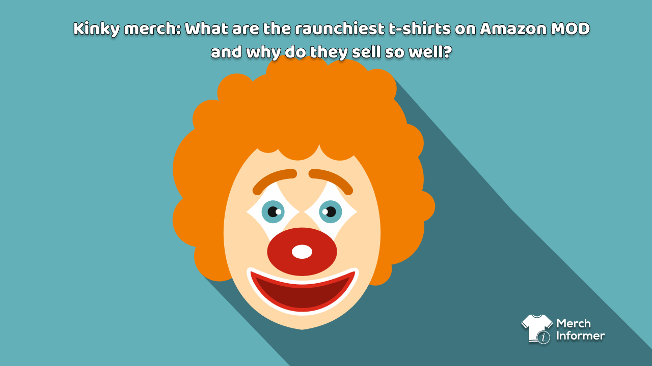 A cartoon clown with red hair Description automatically generated