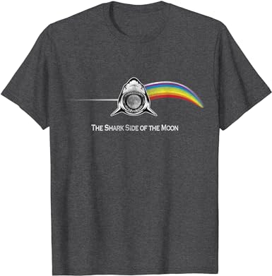 The Shark Side of the Moon T Shirt Parody