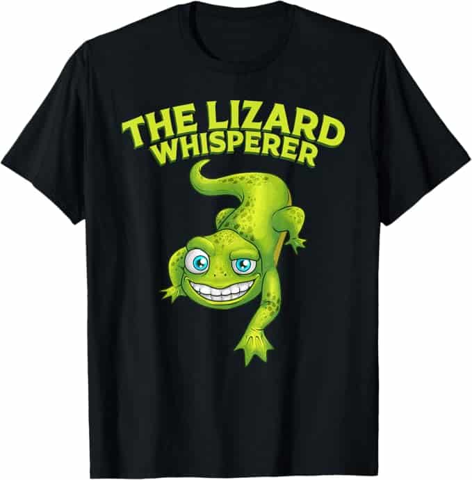 Cool Lizard Whisperer Gift For Boys Girls Kids Reptile Lover T-Shirt