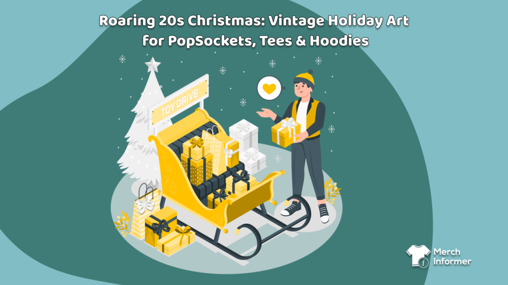 christmas vintage holiday art