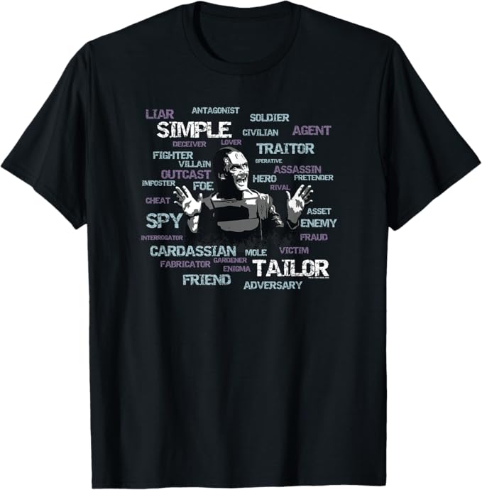 A fan-designed shirt featuring a creative interpretation inspired by the Star Trek universe.