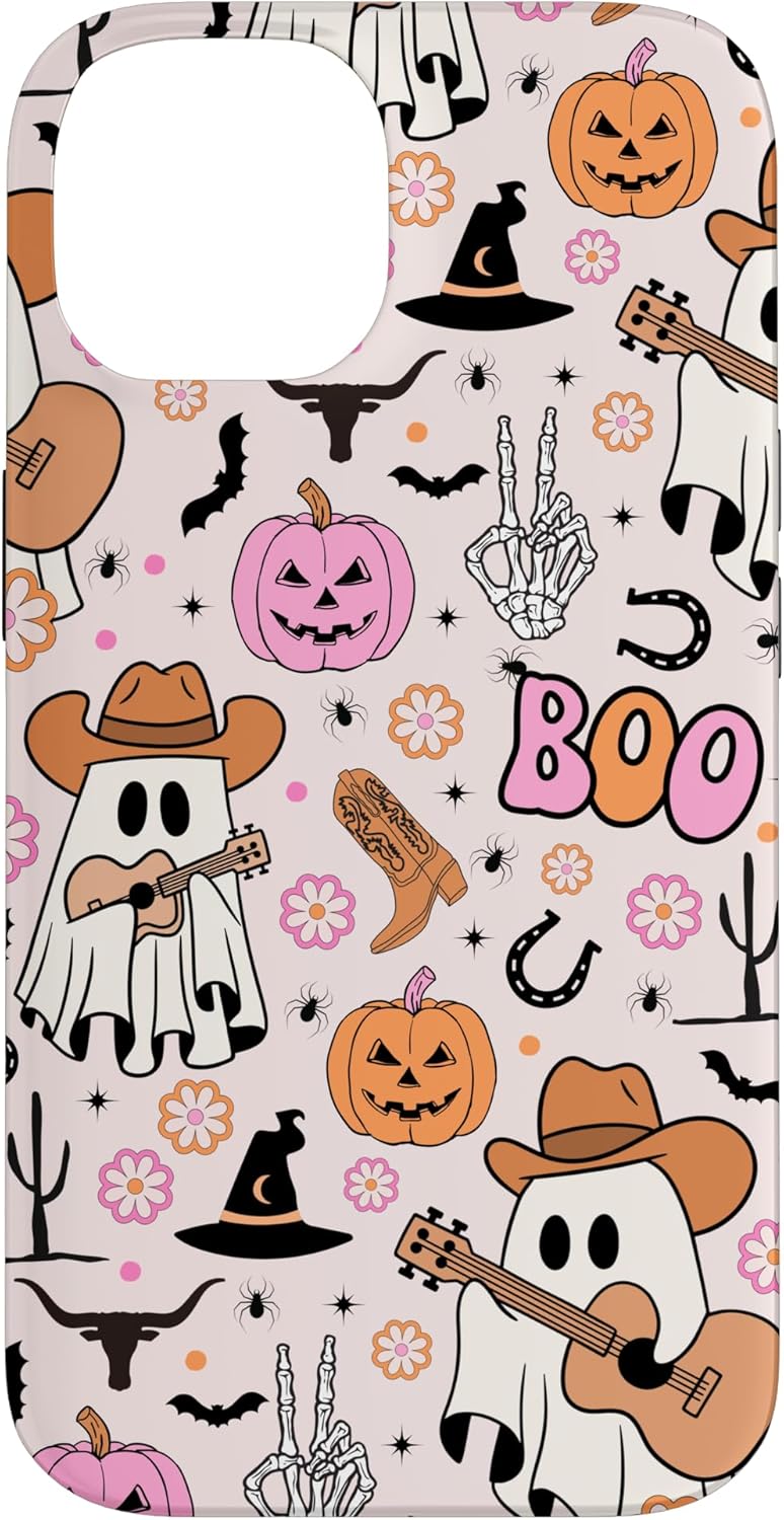 A white phone case with different designs Description automatically generated
